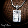 Bali Sterling Silver Garnet & Mother of Pearl Pendant - OutOfAsia